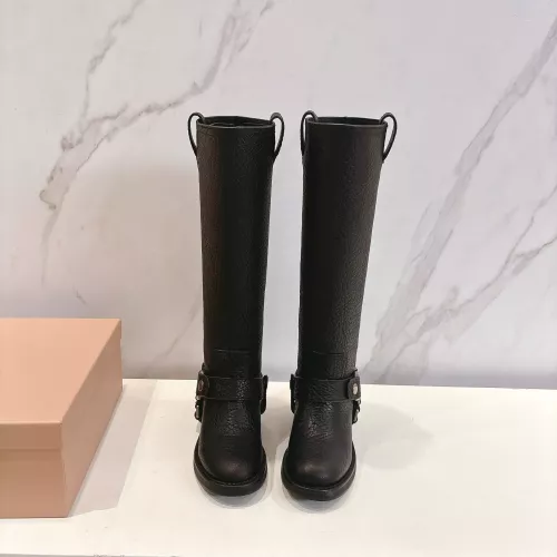 Replica MIU MIU Boots For Women #1374070 $182.00 USD for Wholesale