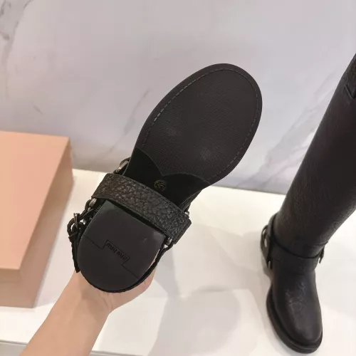 Replica MIU MIU Boots For Women #1374070 $182.00 USD for Wholesale