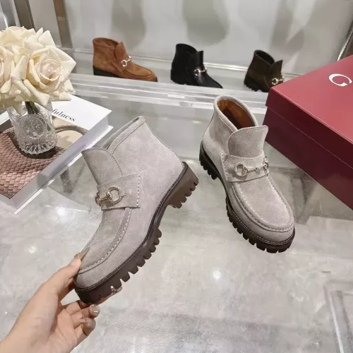 Replica Gucci Boots For Women #1374071 $125.00 USD for Wholesale