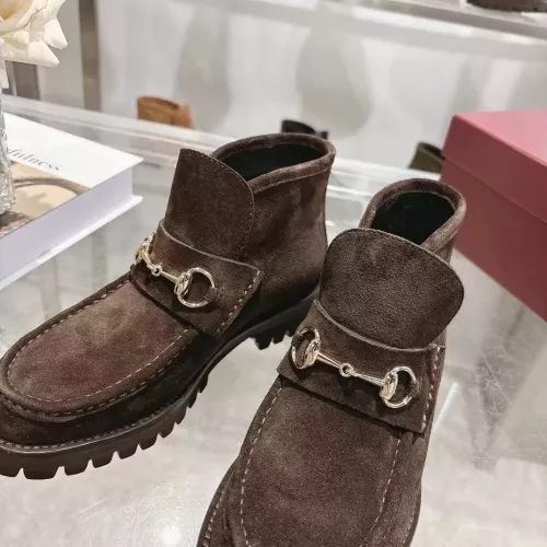 Replica Gucci Boots For Women #1374073 $125.00 USD for Wholesale