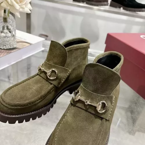 Replica Gucci Boots For Women #1374074 $125.00 USD for Wholesale