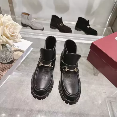 Replica Gucci Boots For Women #1374076 $125.00 USD for Wholesale