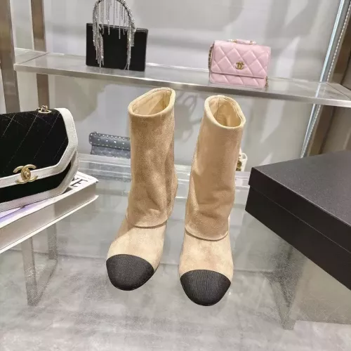 Replica Chanel Boots For Women #1374083 $132.00 USD for Wholesale