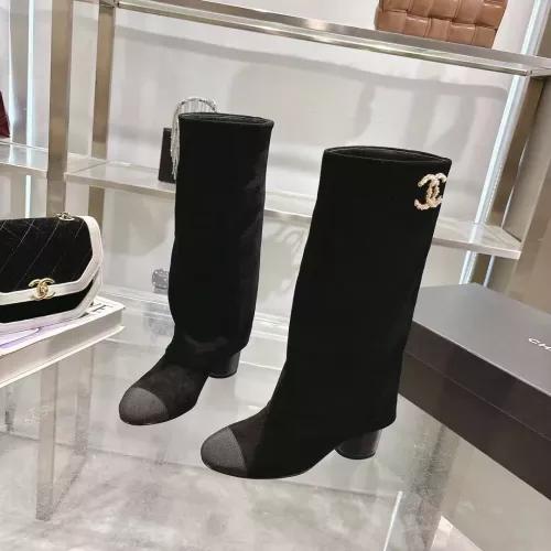 Replica Chanel Boots For Women #1374087 $175.00 USD for Wholesale