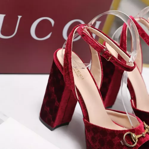 Replica Gucci Sandal For Women #1374123 $112.00 USD for Wholesale