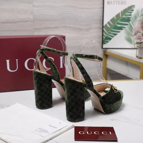 Replica Gucci Sandal For Women #1374124 $112.00 USD for Wholesale