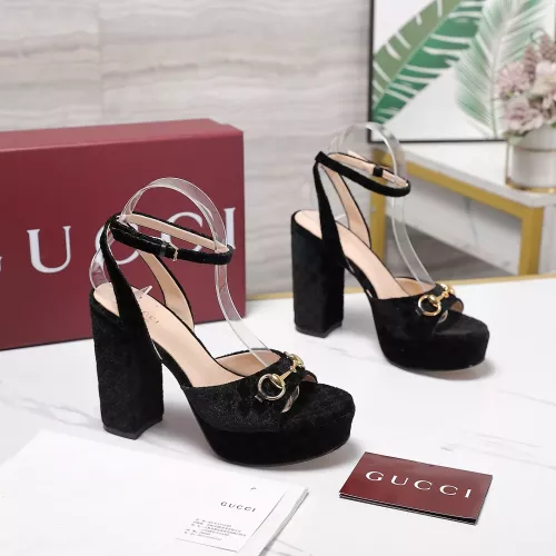 Replica Gucci Sandal For Women #1374125 $112.00 USD for Wholesale