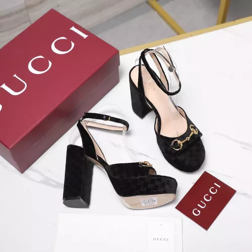 Replica Gucci Sandal For Women #1374125 $112.00 USD for Wholesale
