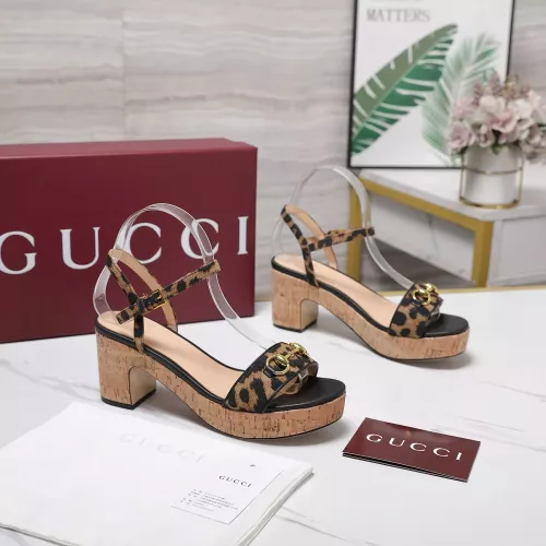 Replica Gucci Sandal For Women #1374133 $115.00 USD for Wholesale