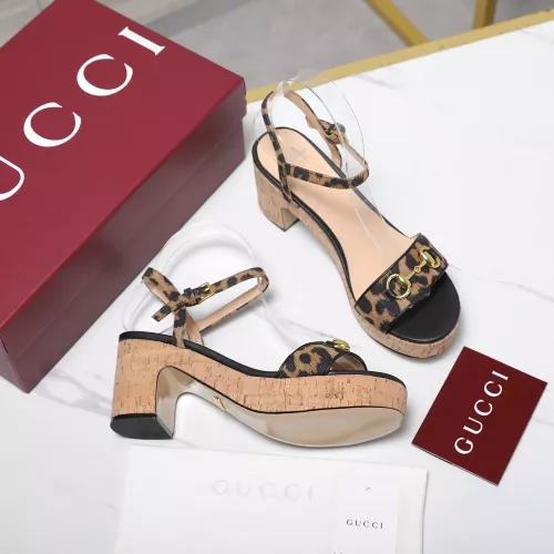 Replica Gucci Sandal For Women #1374133 $115.00 USD for Wholesale