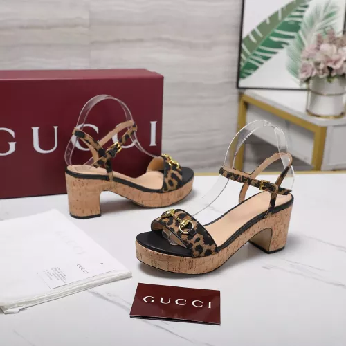 Replica Gucci Sandal For Women #1374133 $115.00 USD for Wholesale