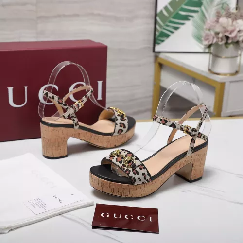 Replica Gucci Sandal For Women #1374134 $115.00 USD for Wholesale