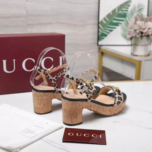 Replica Gucci Sandal For Women #1374134 $115.00 USD for Wholesale