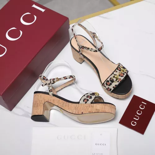 Replica Gucci Sandal For Women #1374134 $115.00 USD for Wholesale