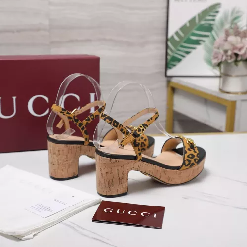 Replica Gucci Sandal For Women #1374135 $115.00 USD for Wholesale