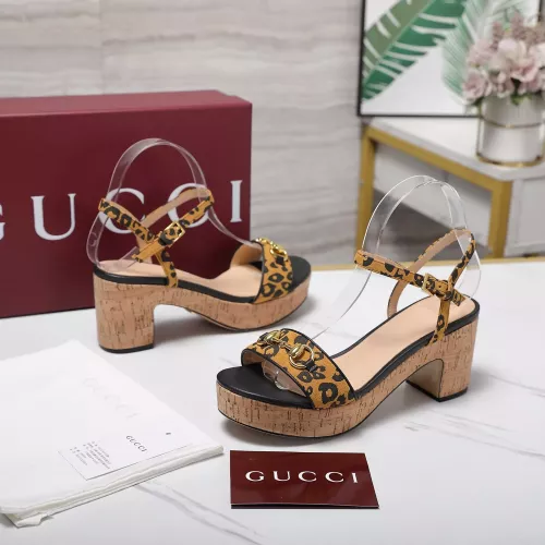 Replica Gucci Sandal For Women #1374135 $115.00 USD for Wholesale
