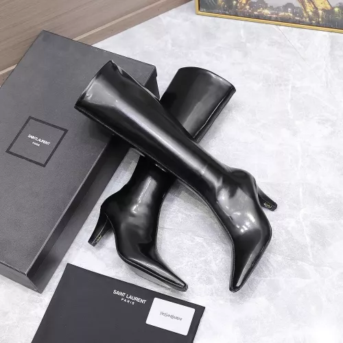 Replica Yves Saint Laurent YSL Boots For Women #1374146 $190.00 USD for Wholesale