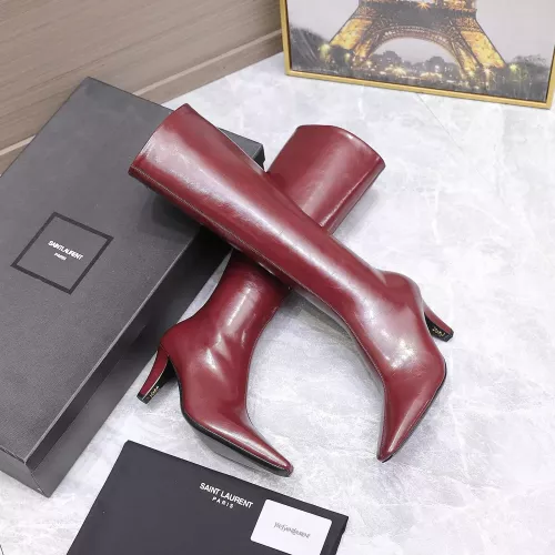 Replica Yves Saint Laurent YSL Boots For Women #1374147 $190.00 USD for Wholesale