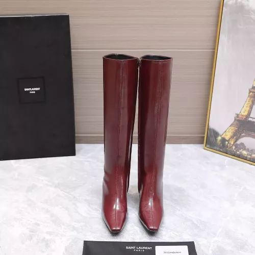 Replica Yves Saint Laurent YSL Boots For Women #1374147 $190.00 USD for Wholesale