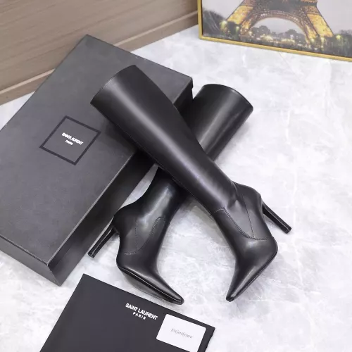 Replica Yves Saint Laurent YSL Boots For Women #1374149 $190.00 USD for Wholesale