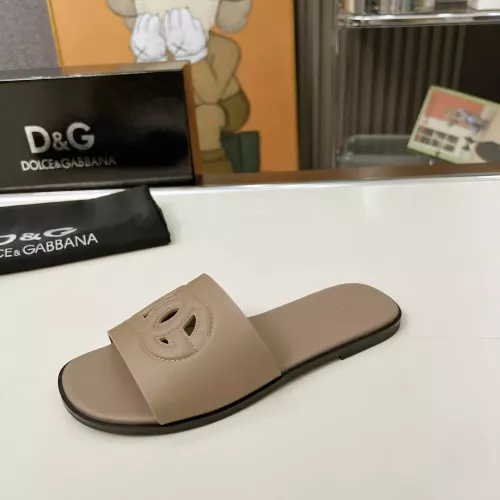 Replica Dolce & Gabbana D&G Slippers For Women #1374155 $85.00 USD for Wholesale