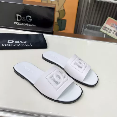Replica Dolce & Gabbana D&G Slippers For Women #1374156 $85.00 USD for Wholesale