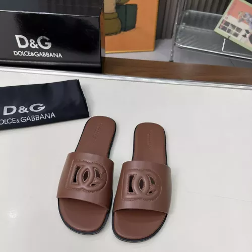 Replica Dolce & Gabbana D&G Slippers For Women #1374157 $85.00 USD for Wholesale