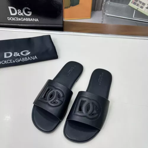 Replica Dolce & Gabbana D&G Slippers For Women #1374159 $85.00 USD for Wholesale