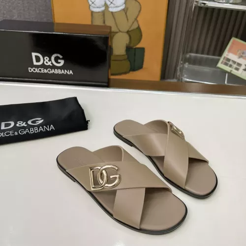 Replica Dolce & Gabbana D&G Slippers For Women #1374161 $88.00 USD for Wholesale