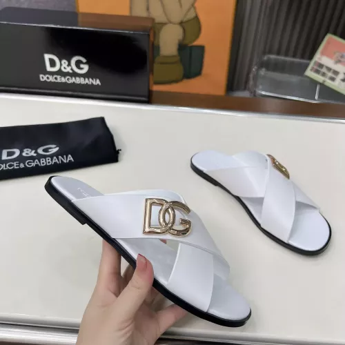 Replica Dolce & Gabbana D&G Slippers For Women #1374162 $88.00 USD for Wholesale