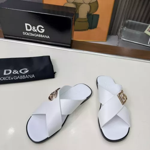 Replica Dolce & Gabbana D&G Slippers For Women #1374162 $88.00 USD for Wholesale