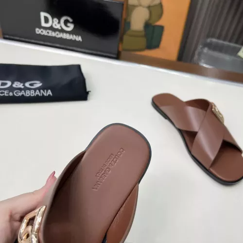Replica Dolce & Gabbana D&G Slippers For Women #1374163 $88.00 USD for Wholesale