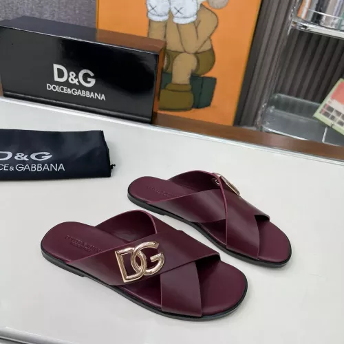 Replica Dolce & Gabbana D&G Slippers For Women #1374164 $88.00 USD for Wholesale