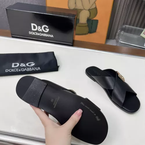 Replica Dolce & Gabbana D&G Slippers For Women #1374165 $88.00 USD for Wholesale