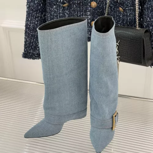 Replica Balmain Boots For Women #1374177 $155.00 USD for Wholesale