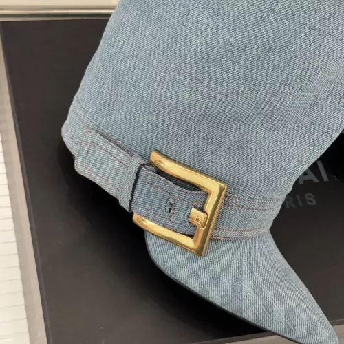 Replica Balmain Boots For Women #1374177 $155.00 USD for Wholesale