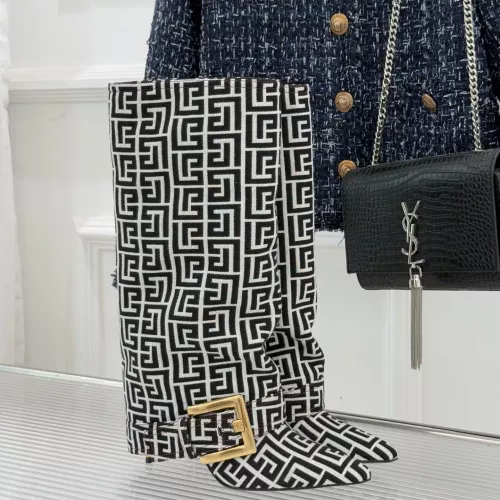 Replica Balmain Boots For Women #1374179 $155.00 USD for Wholesale