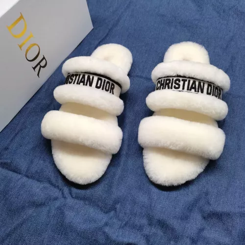Replica Christian Dior Slippers For Women #1374186 $92.00 USD for Wholesale