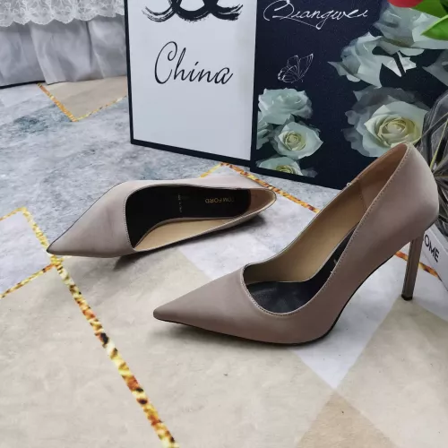Replica Tom Ford High-Heeled Shoes For Women #1374242 $112.00 USD for Wholesale