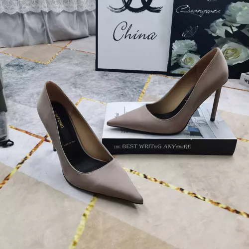 Replica Tom Ford High-Heeled Shoes For Women #1374242 $112.00 USD for Wholesale