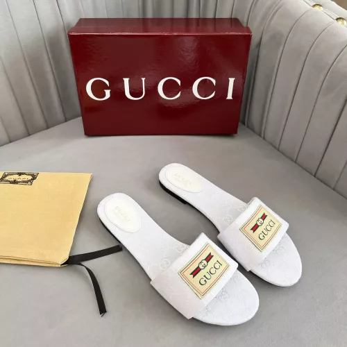 Replica Gucci Slippers For Women #1374262 $82.00 USD for Wholesale