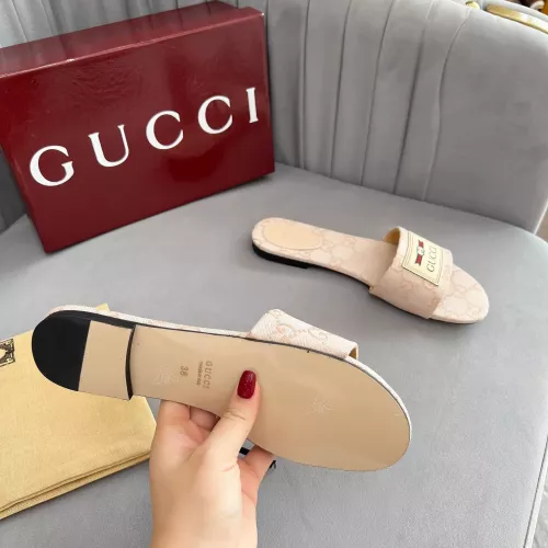 Replica Gucci Slippers For Women #1374263 $82.00 USD for Wholesale