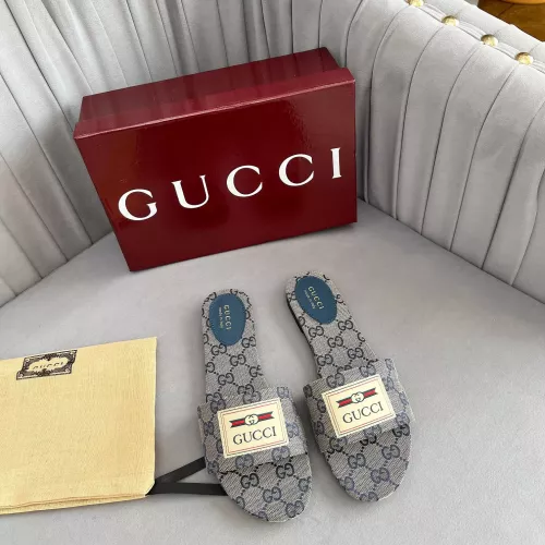 Replica Gucci Slippers For Women #1374265 $82.00 USD for Wholesale