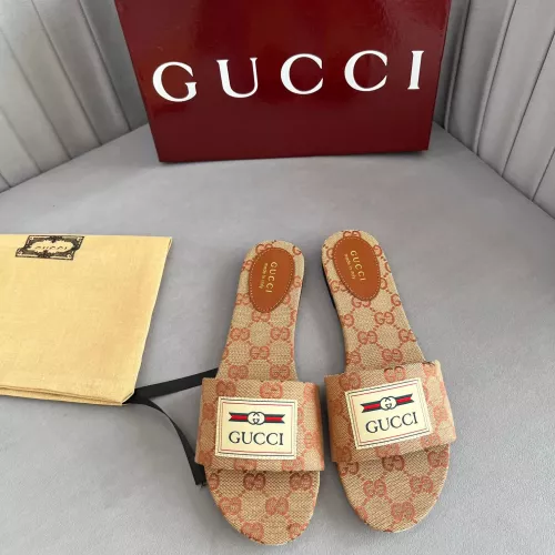 Replica Gucci Slippers For Women #1374266 $82.00 USD for Wholesale