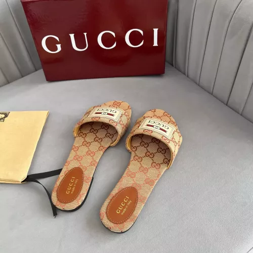 Replica Gucci Slippers For Women #1374266 $82.00 USD for Wholesale