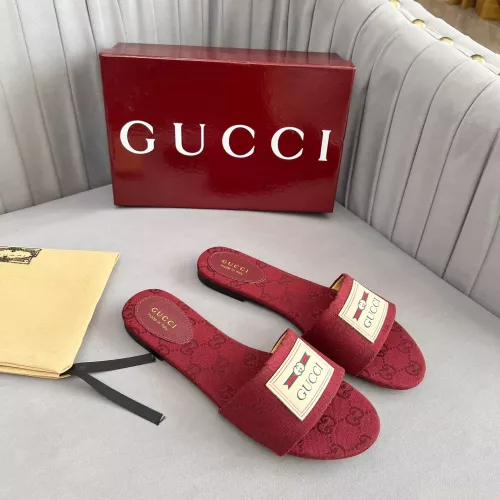 Gucci Slippers For Women #1374267 $82.00 USD, Wholesale Replica Gucci Slippers