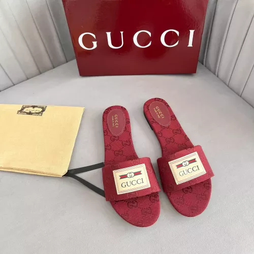 Replica Gucci Slippers For Women #1374267 $82.00 USD for Wholesale