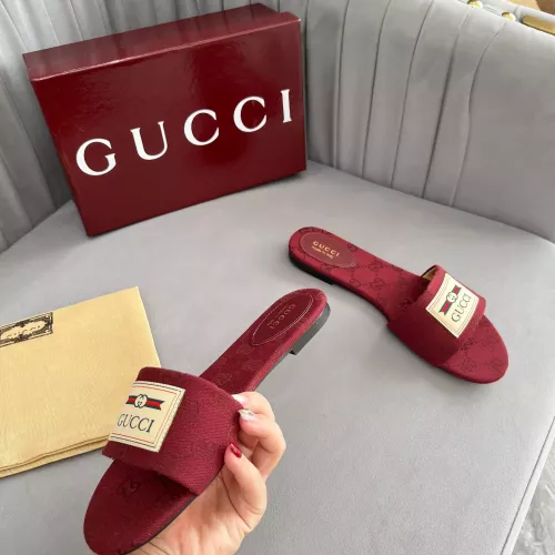 Replica Gucci Slippers For Women #1374267 $82.00 USD for Wholesale