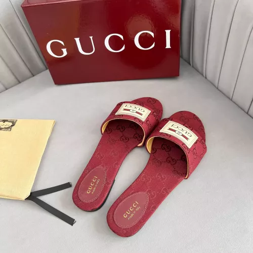 Replica Gucci Slippers For Women #1374267 $82.00 USD for Wholesale