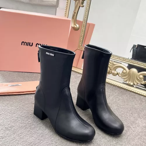 MIU MIU Boots For Women #1374299 $100.00 USD, Wholesale Replica MIU MIU Boots